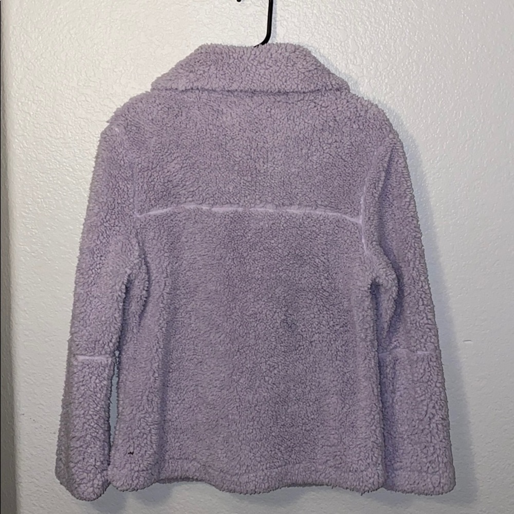 Zella Sadie Fleece Jacket Purple - Picture 4 of 7